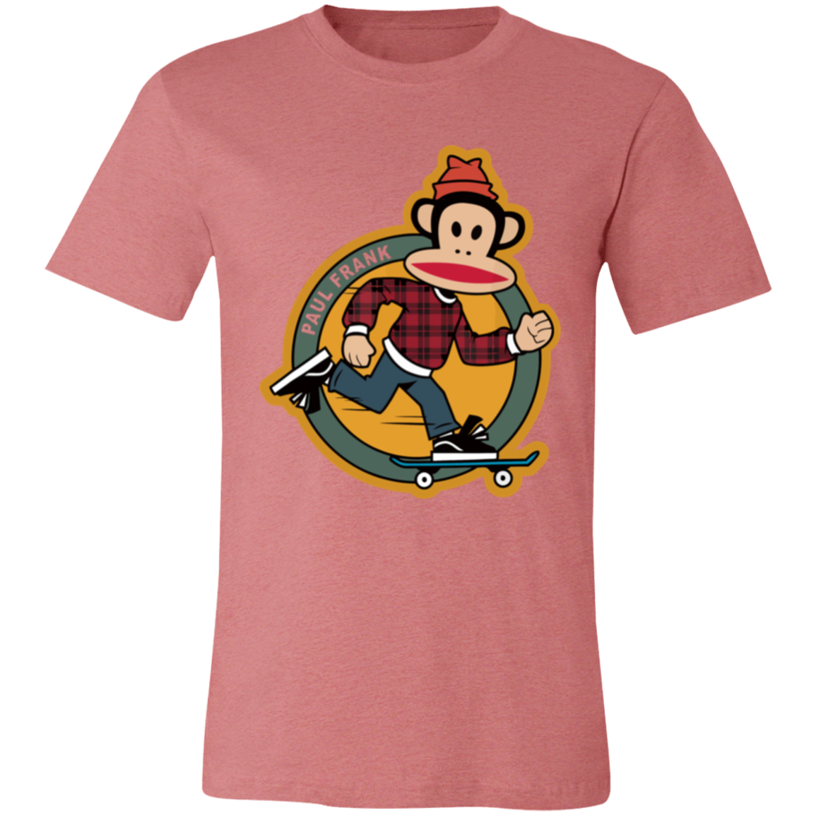 Paul Frank Julius Skateboarding Poster Vintage-Shirt