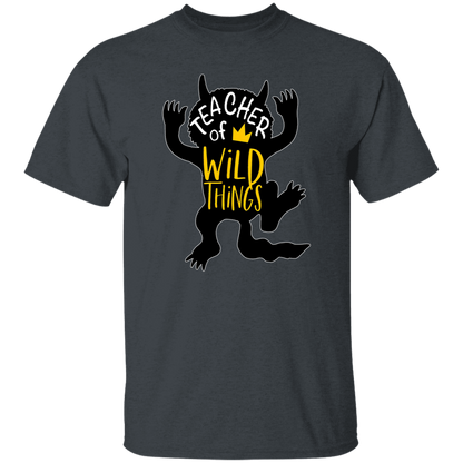 Teacher of Wild Things Teacher  T-Shirt - biubiucustom
