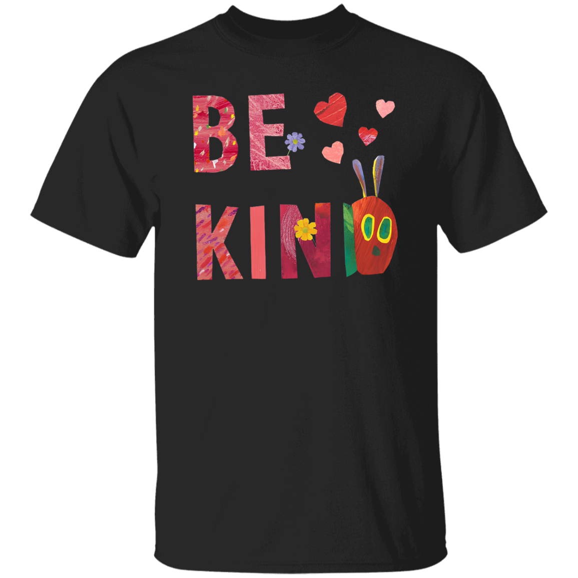 Be Kind Caterpillar Teacher T-Shirt - CDCraft