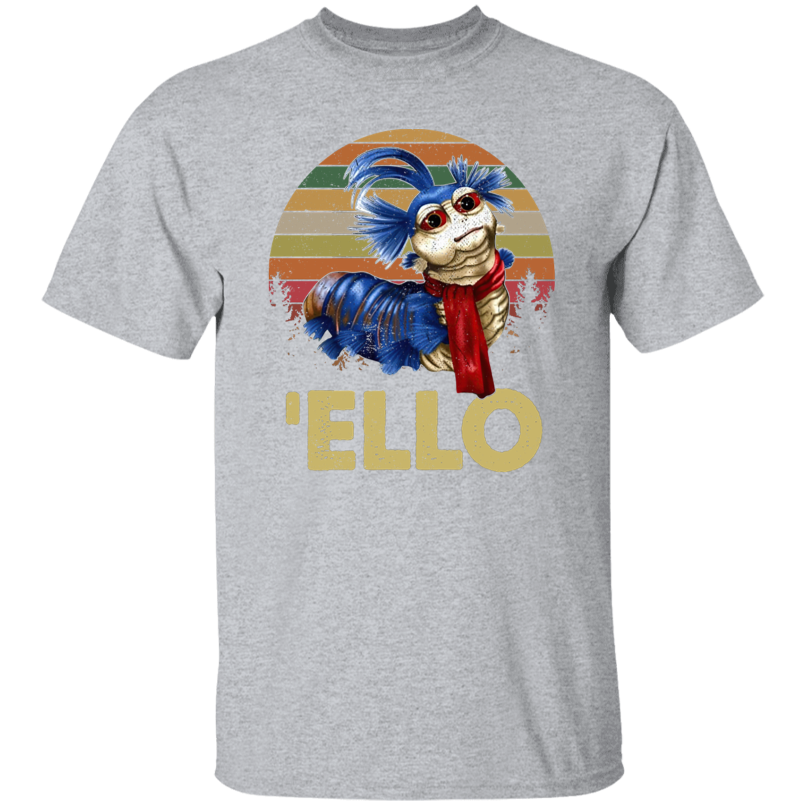 Ello Worm Labyrinth Vintage T-Shirt - leleart