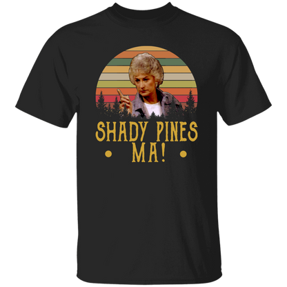 Shady Pines Ma Vintage Retro Vintage T-Shirt