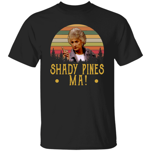 Shady Pines Ma Vintage Retro Vintage T-Shirt