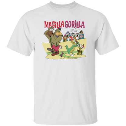 G500 5.3 oz. T-Shirt Tribute To Magilla Gorilla Cartoon Show From The 1960s T-Shirt