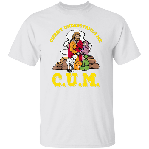 Funny Christ Understands Me Cum Unisex Vintage T-Shirt