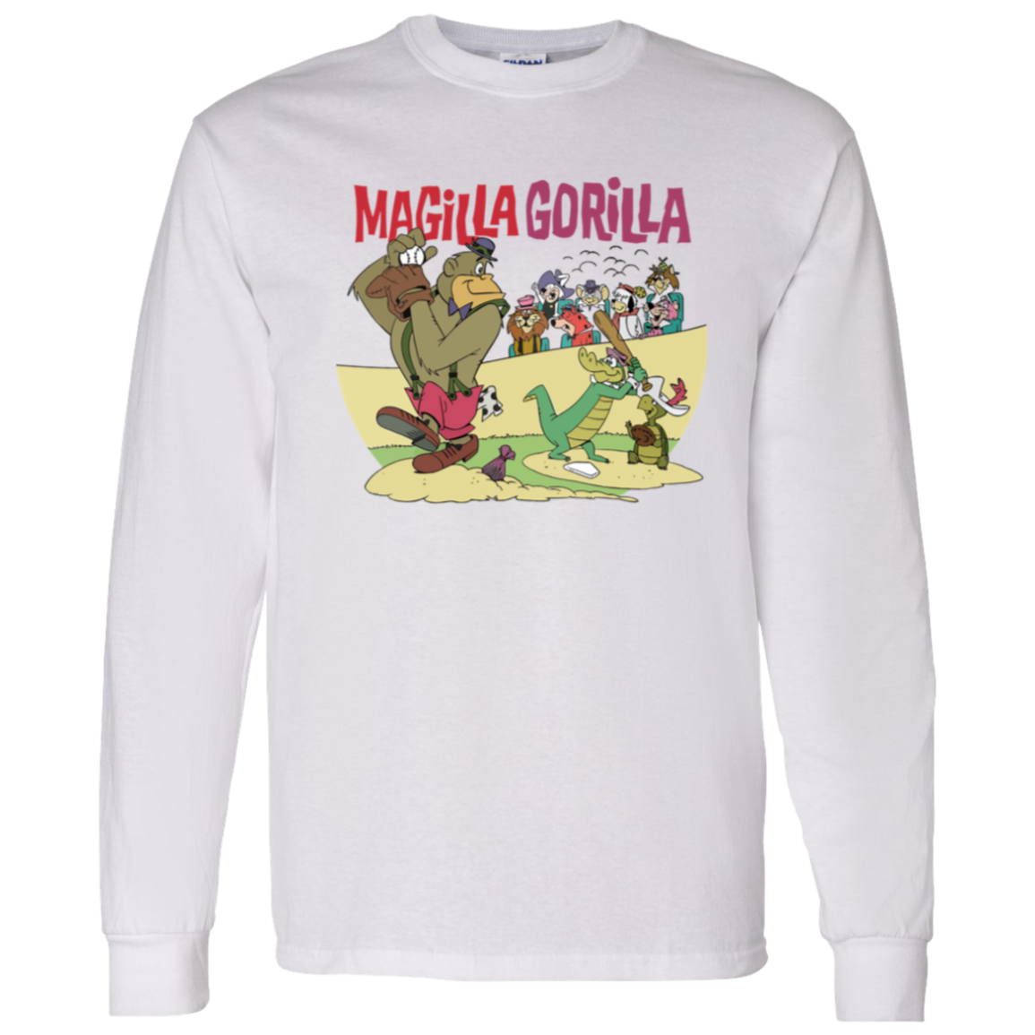 G540 LS T-Shirt 5.3 oz. 	Tribute To Magilla Gorilla Cartoon Show From The 1960s T-Shirt