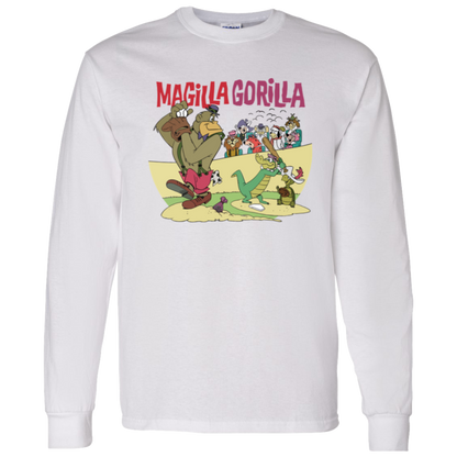 G540 LS T-Shirt 5.3 oz. 	Tribute To Magilla Gorilla Cartoon Show From The 1960s T-Shirt