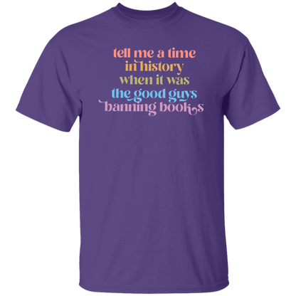 Tell Me A Time In History Teacher Vintage T-Shirt