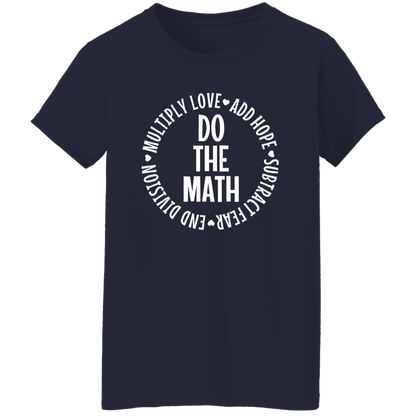 Do The Math Teacher Vintage T-Shirt - WOMAN