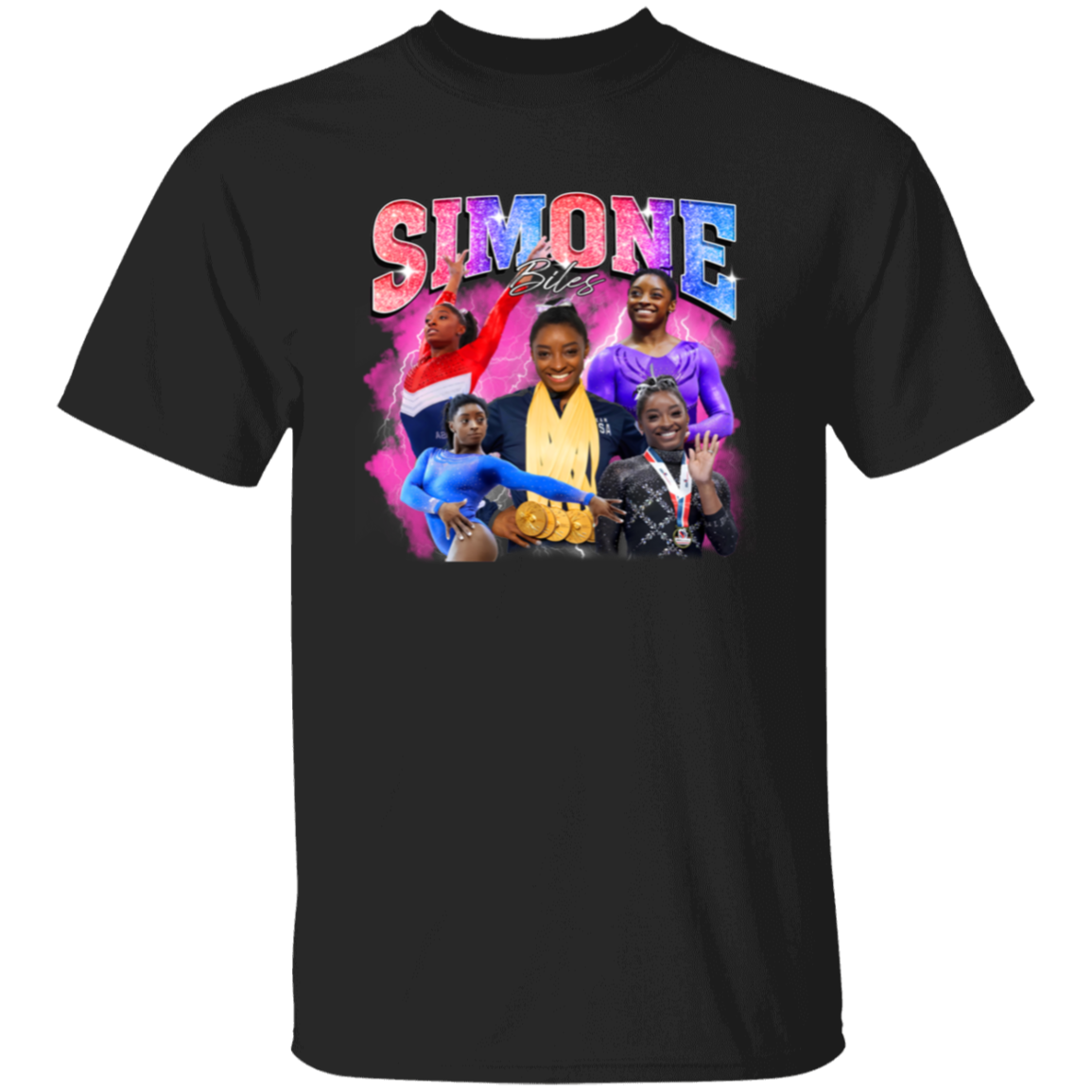 Simone Biles Bootleg Retro  T-Shirt - ID02082411