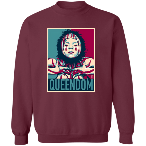 Aurora Queendom G180 Gildan Crewneck Pullover Sweatshirt - pelyn
