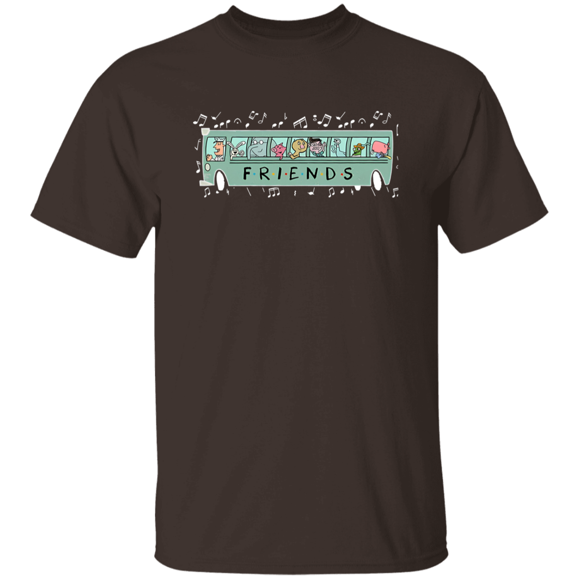 We Are All Friends Teacher T-Shirt - lapicta