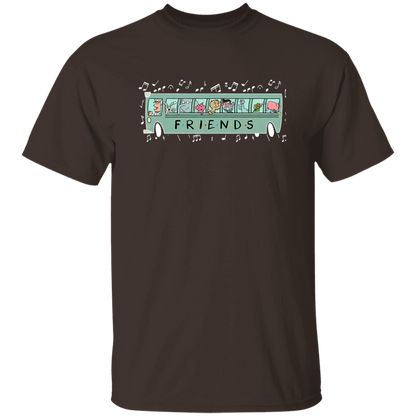 We Are All Friends Teacher T-Shirt - lapicta