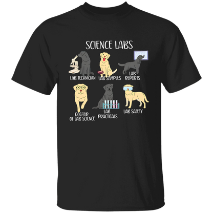Labrador Retriever Funny Science Teacher Vintage T-Shirt - YOUTH
