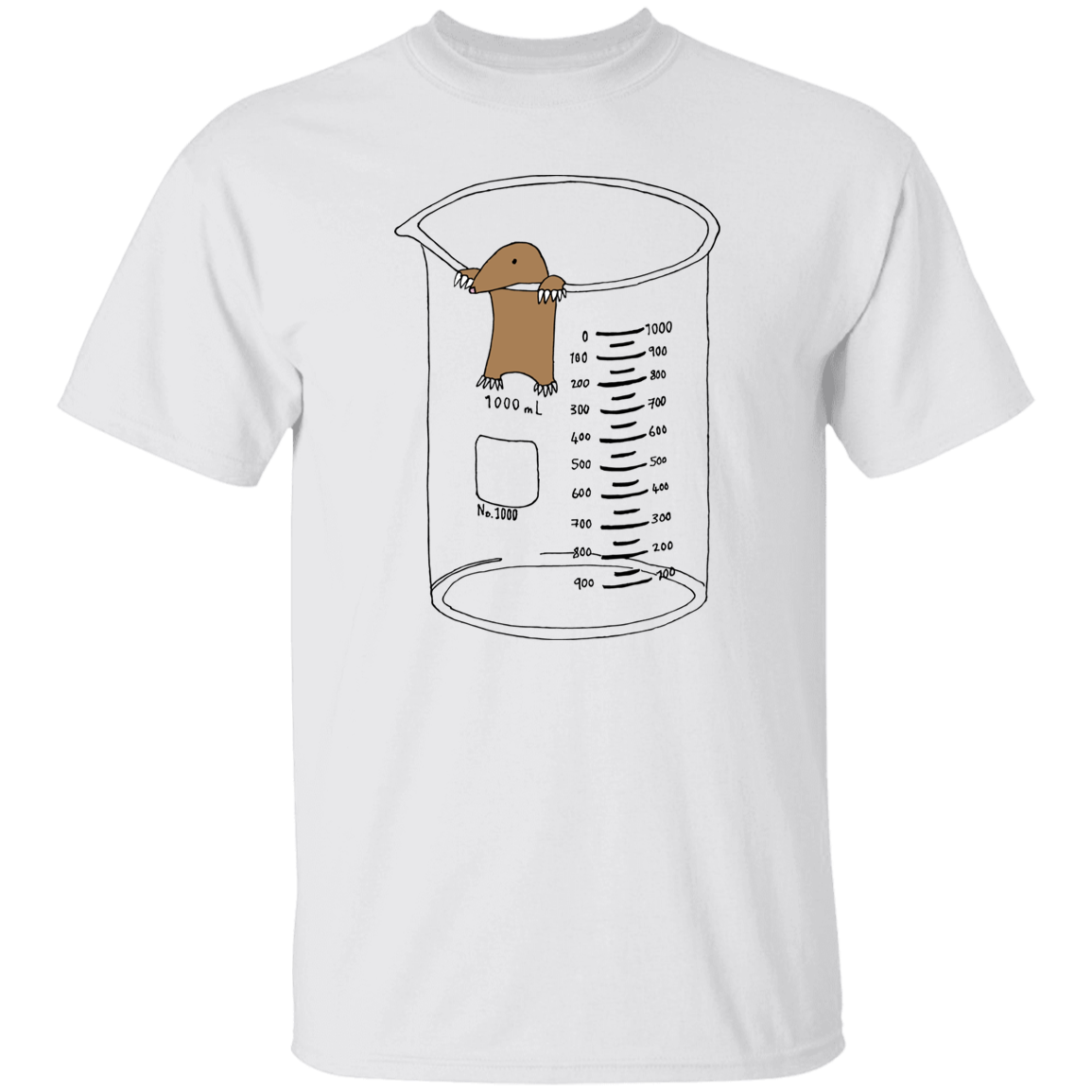 1MoLE Per Liter Science Teacher Vintage T-Shirt