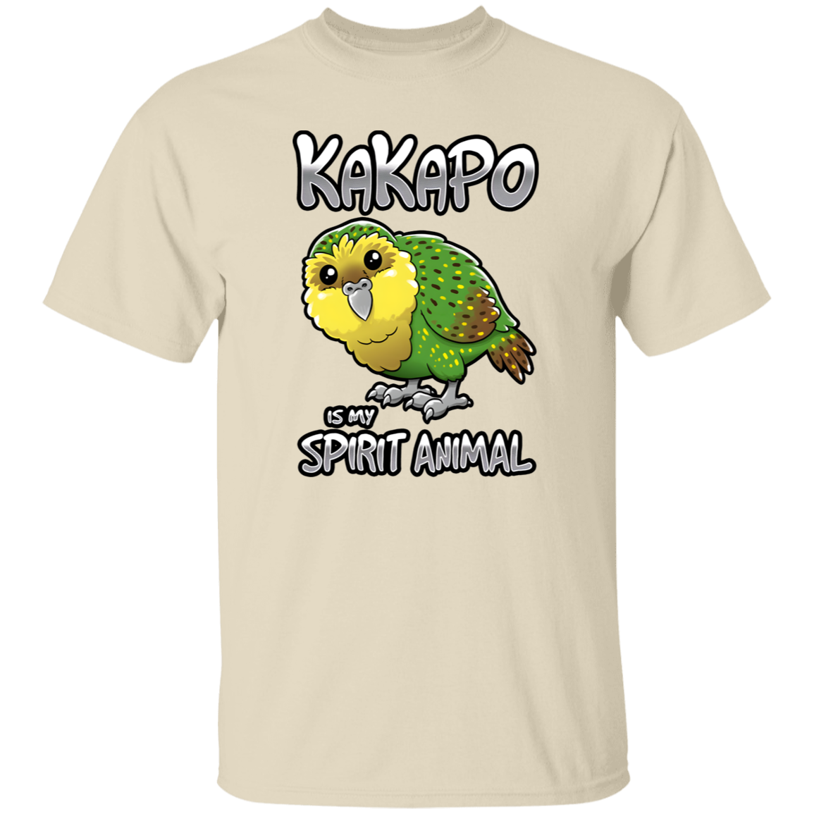 Kakapo Spirit Animal Unisex T-Shirt - jasmine