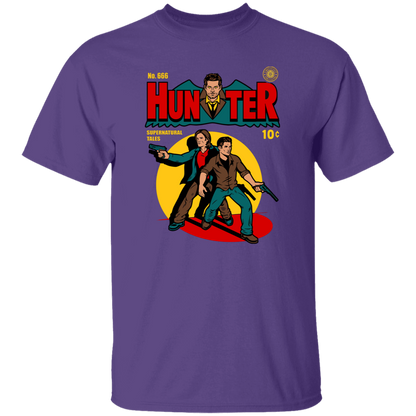 No 666 Hunter Comic Supernatural Tales T-Shirt - lucy - 89559640
