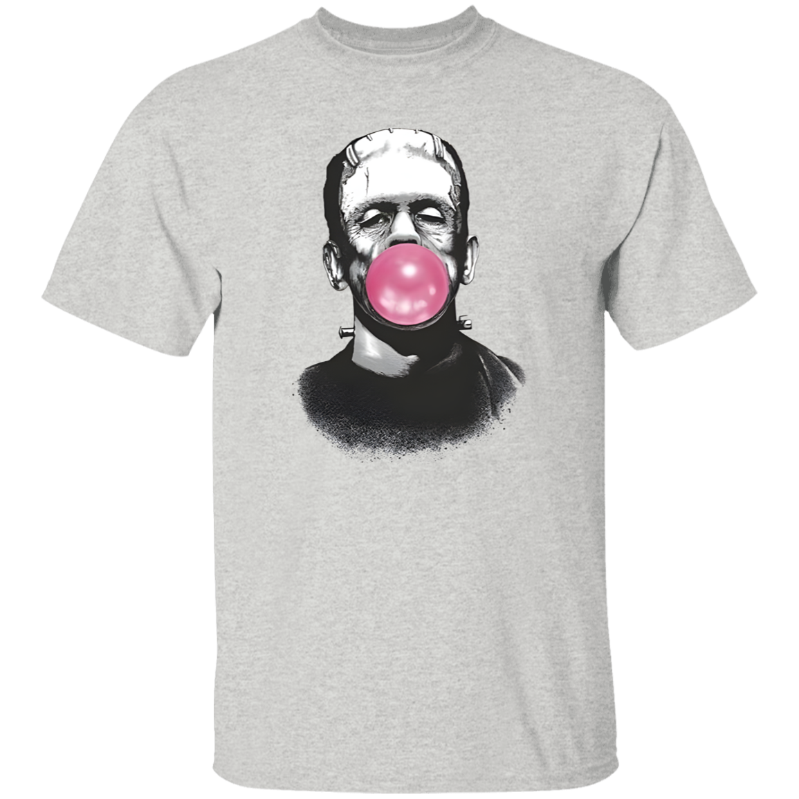 Frankenstein The Horror Of Chewing Gum Halloween Gift Vintage T-Shirt
