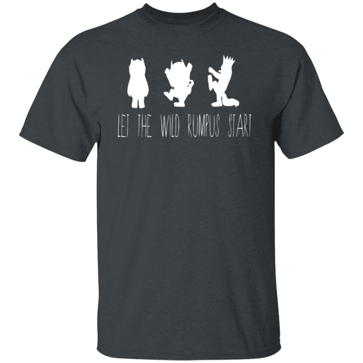 Let The Wild Rumpus Start Teacher T-Shirt - lapicta