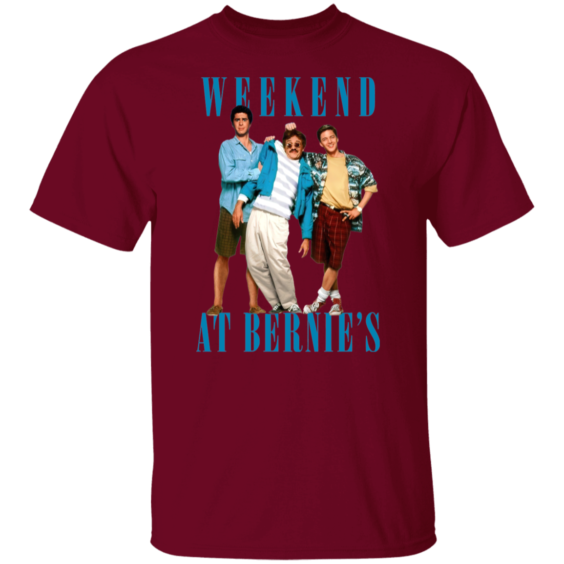 Weekend At Bernies Vintage Retro Bootleg 80s T-Shirt