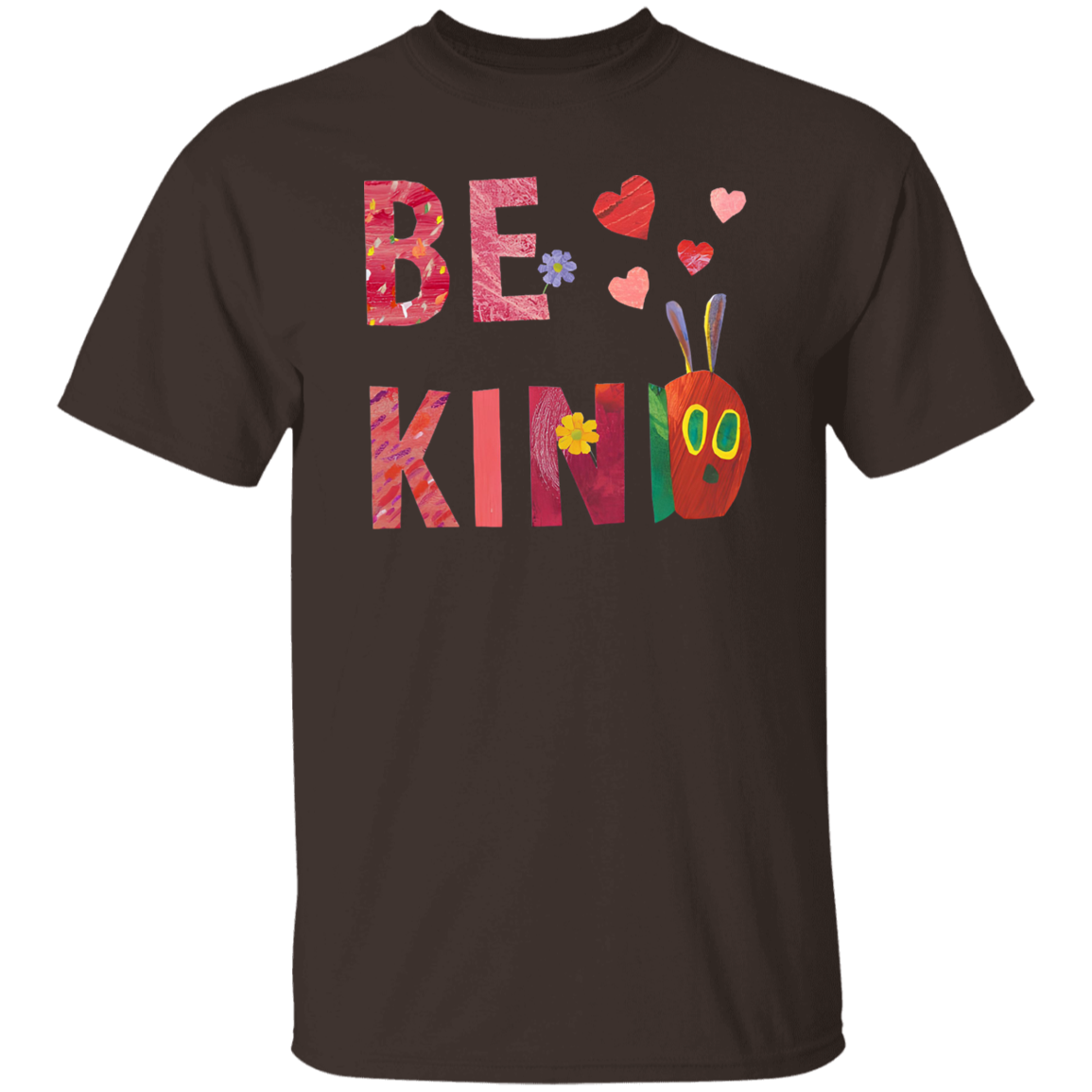 Be Kind Caterpillar Teacher T-Shirt - CDCraft