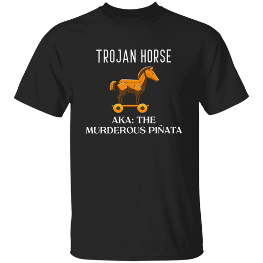 Trojan Horse History Teacher Vintage Unisex  T-Shirt - letter