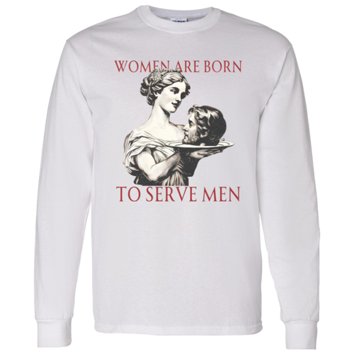 Women Serve Men Vintage - ID21062405 - LONG SLEEVE