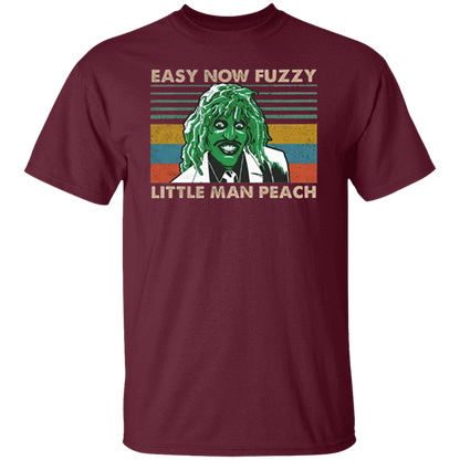 Old Gregg Easy Now Fuzzy Little Man Peach The Mighty Boosh Retro T-Shirt - leleart