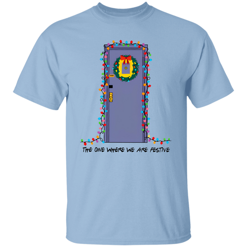 The One Where We Are Festive Teacher Vintage Unisex  T-Shirt - letter