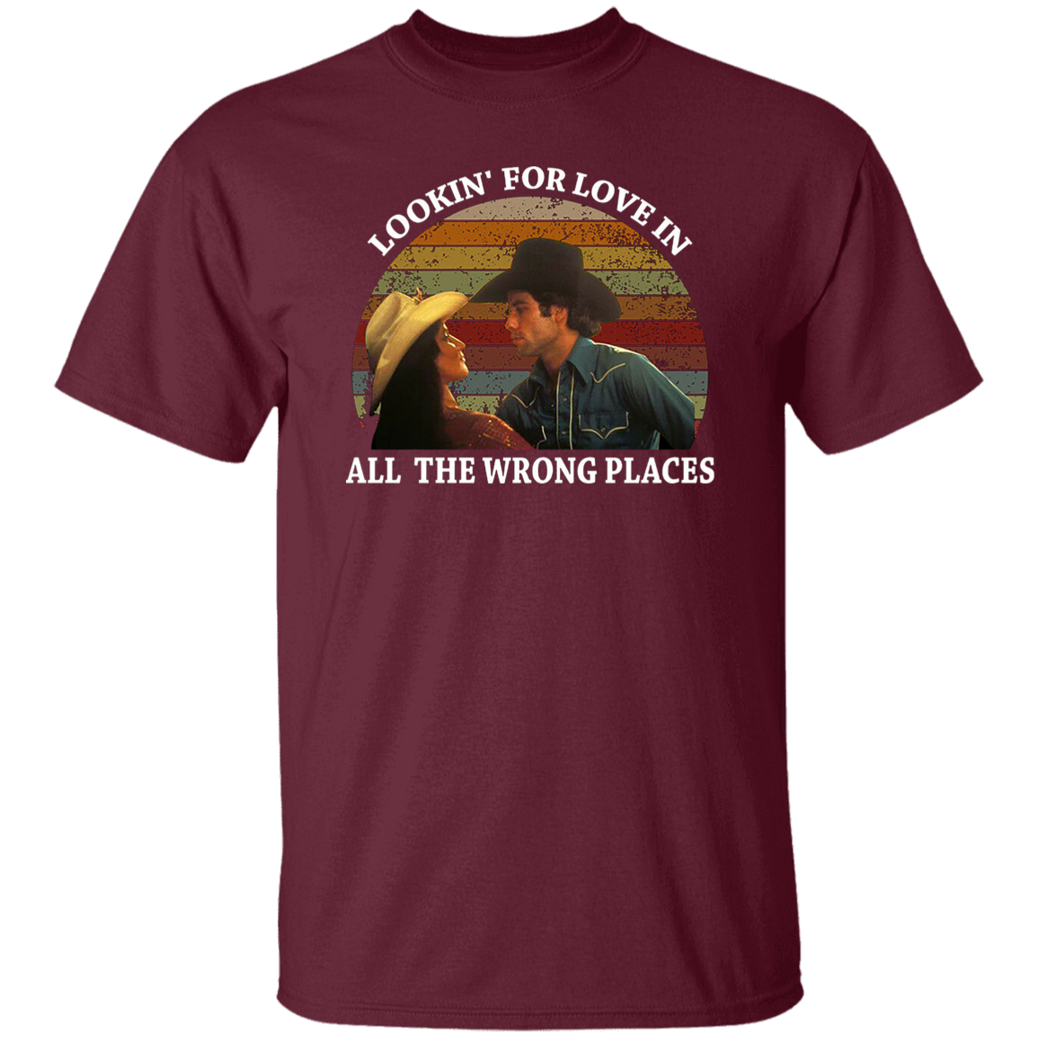 Lookin' for Love In All The Wrong Places Vintage T-Shirt