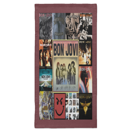 Bon Jovi Hard Rock Fleece Blanket, Premium Sherpa Blanket, Rock Band Blanket, Jon Bon Jovi Blanket, Bon Jovi Quilt, Rock Music Lover Gift	S6HATL Towel - 15x30