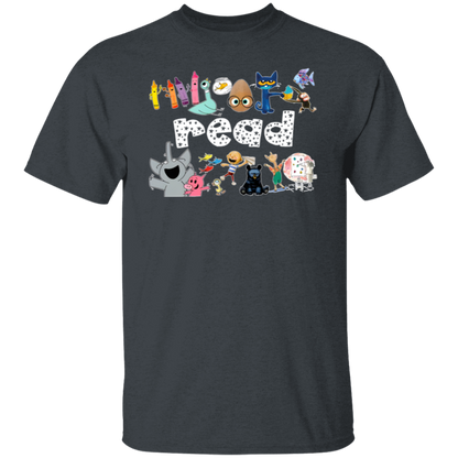 Read Children's Books Teacher T-Shirt - lapicta