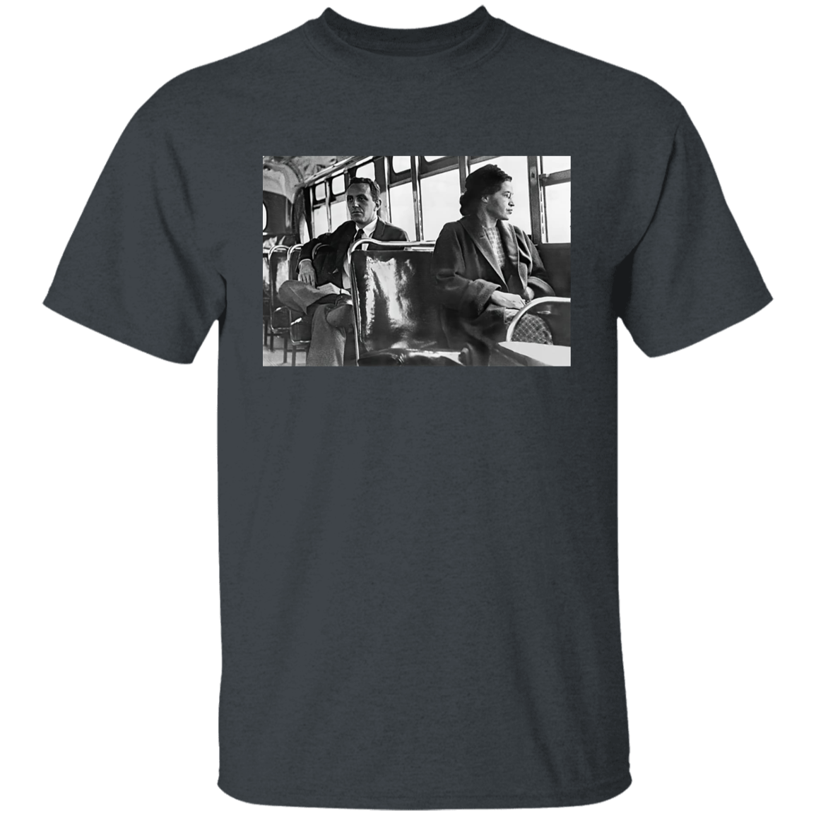 Rosa On Bus Parks Nah 1955 Civil Rights Black History Month T-Shirt - YOUTH