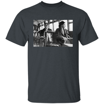 Rosa On Bus Parks Nah 1955 Civil Rights Black History Month T-Shirt - YOUTH