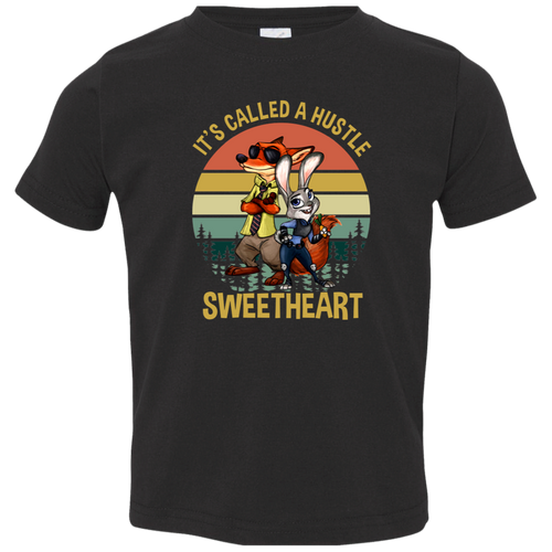 It's Called A Hustle Sweetheart Vintage T-Shirt, Zootopia Shirt, Judy Hopps Shirt, Nick Wilde Shirt, Gift Tee For You And Your Family	3321 Toddler Jersey T-Shirt