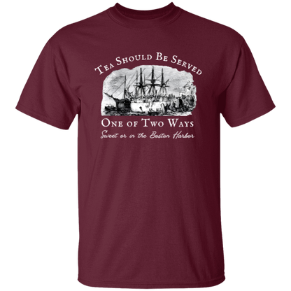 Tea Should Be Served One Of Two Ways Teacher Vintage Unisex  T-Shirt - letter