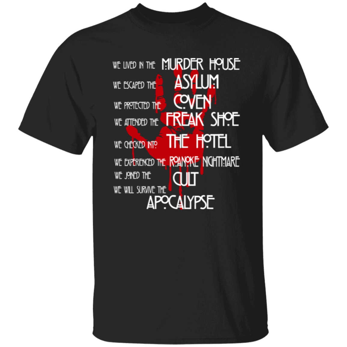 American Movies Horror Story Unisex T-Shirt - maria