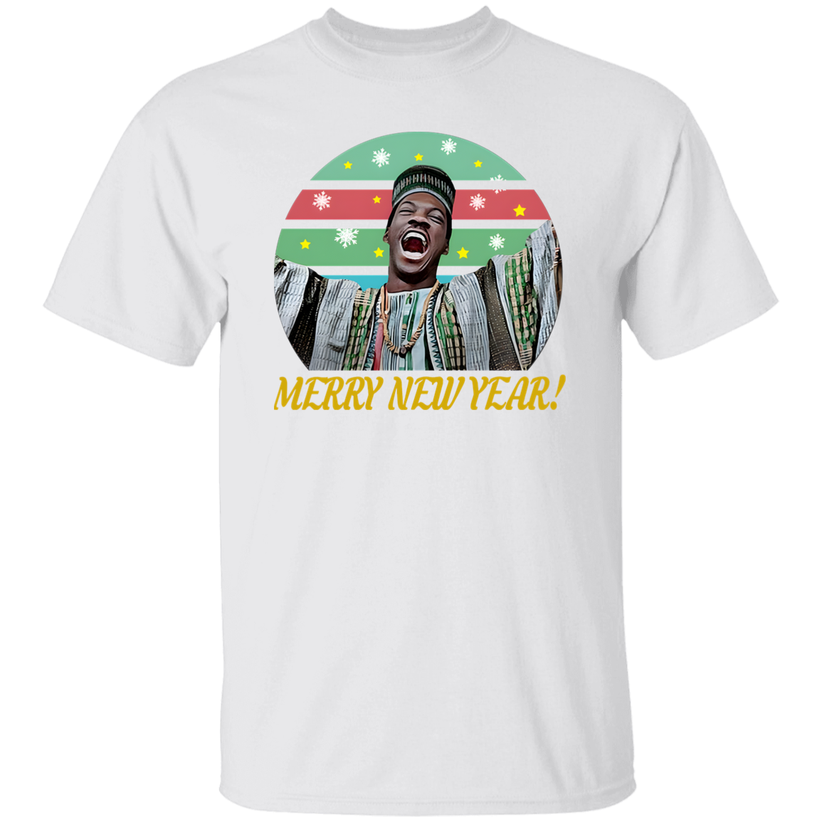 Merry New Year Billy Ray Valentine Trading Places Unisex  T-Shirt - jasmine
