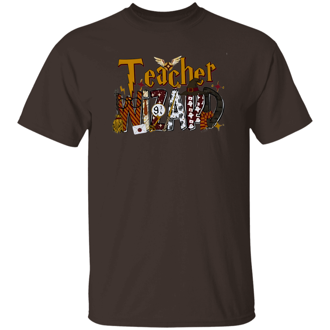 Teachr Wizard Magic School Vintage  T-Shirt