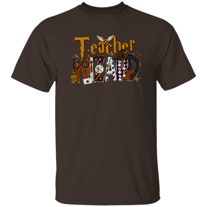 Teachr Wizard Magic School Vintage  T-Shirt
