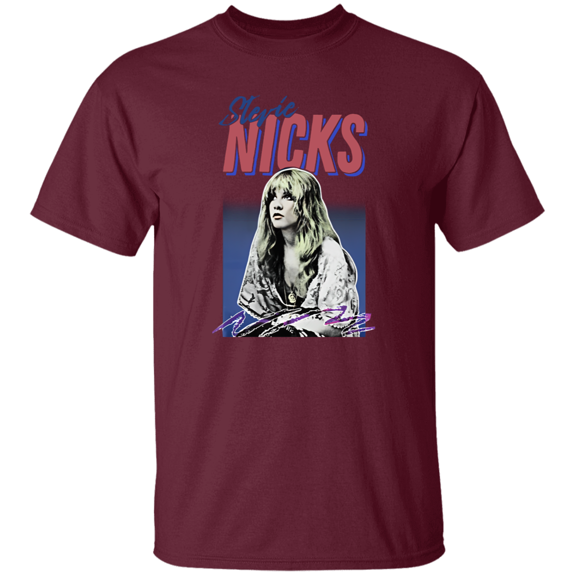 Stevie Nicks Retro Vintage Styled Unisex Vintage T-Shirt