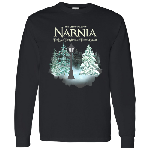 The Chronicles Of Narnia Funny Christmas Teacher Vintage T-Shirt - LONG SLEEVE
