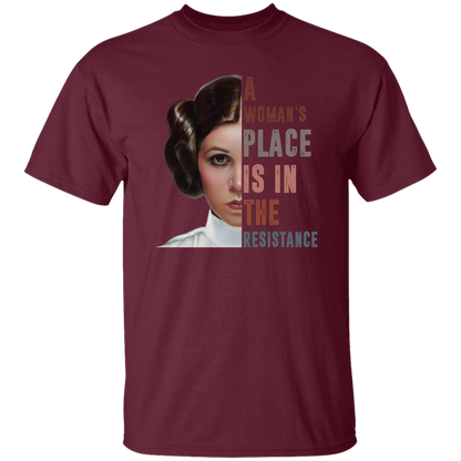 Princess Leia A Woman’s Place Is In The Resistance Vintage T-Shirt