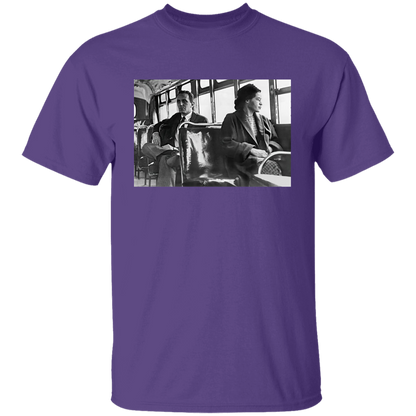 Rosa On Bus Parks Nah 1955 Civil Rights Black History Month T-Shirt - YOUTH