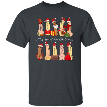 All I Want For Christmas Dirty Santa Gift  T-Shirt