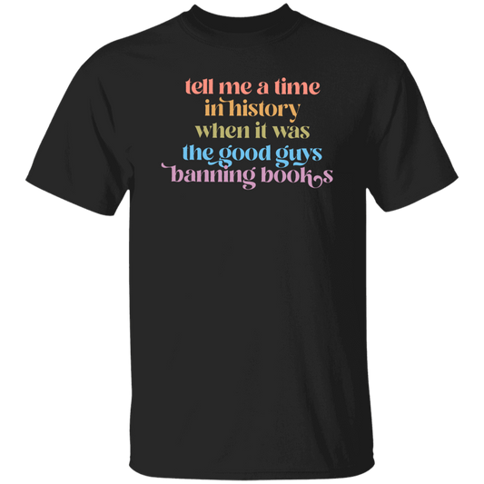 Tell Me A Time In History Teacher Vintage T-Shirt