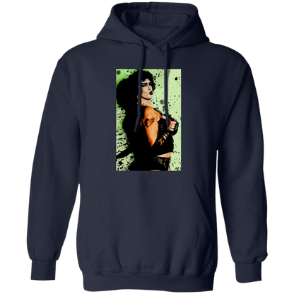 Dr Frankenfurter From Rocky Horror Picture Show Vintage Gildan Pullover Hoodie