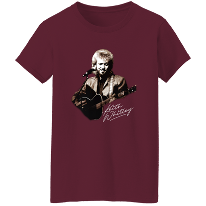 Country Music Keith Whitley Sandy Vintage T-Shirt - WOMEN