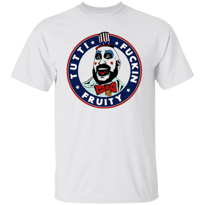 Captain Spaulding Tutti Fuckin Fruity Horror Halloween Vintage T-Shirt - leleart