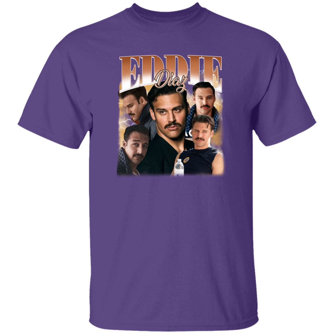 G500 5.3 oz. T-Shirt Eddie Diaz Bootleg Vintage T-Shirt -  ID08112405