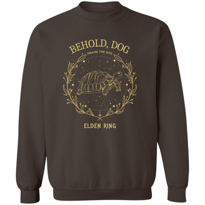 Behold Dog Elden Ring Crewneck Pullover Sweatshirt - WS30072401